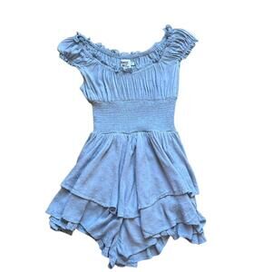 Princess Polly Romper Playsuit Size 8 Lolita Peasant Milkmaid Babydoll Fairy